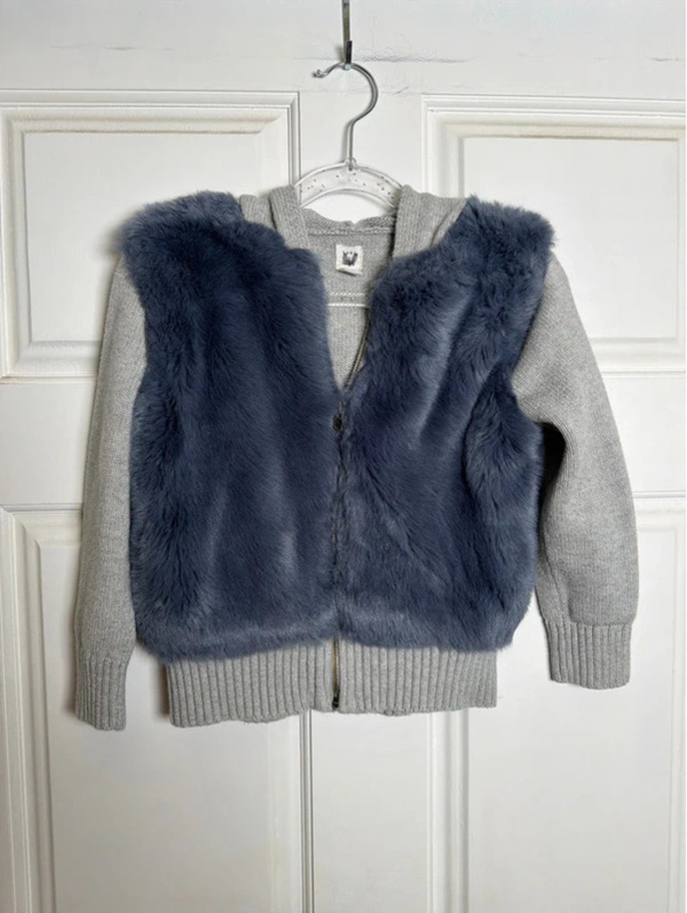 BabyGap Fur Teddy Bear Zip Jacket 5T